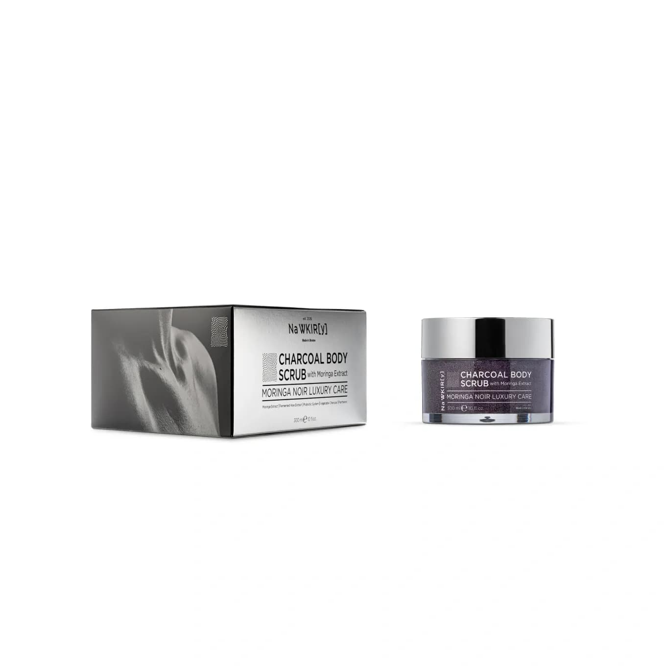 Вугільний скраб для тіла з екстрактом морінги - Moringa Noir Luxury Care 3