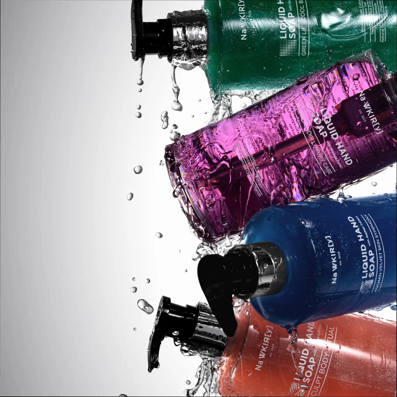 Рідке мило для рук - Liquid Hand Soap with Anchan Extract 4