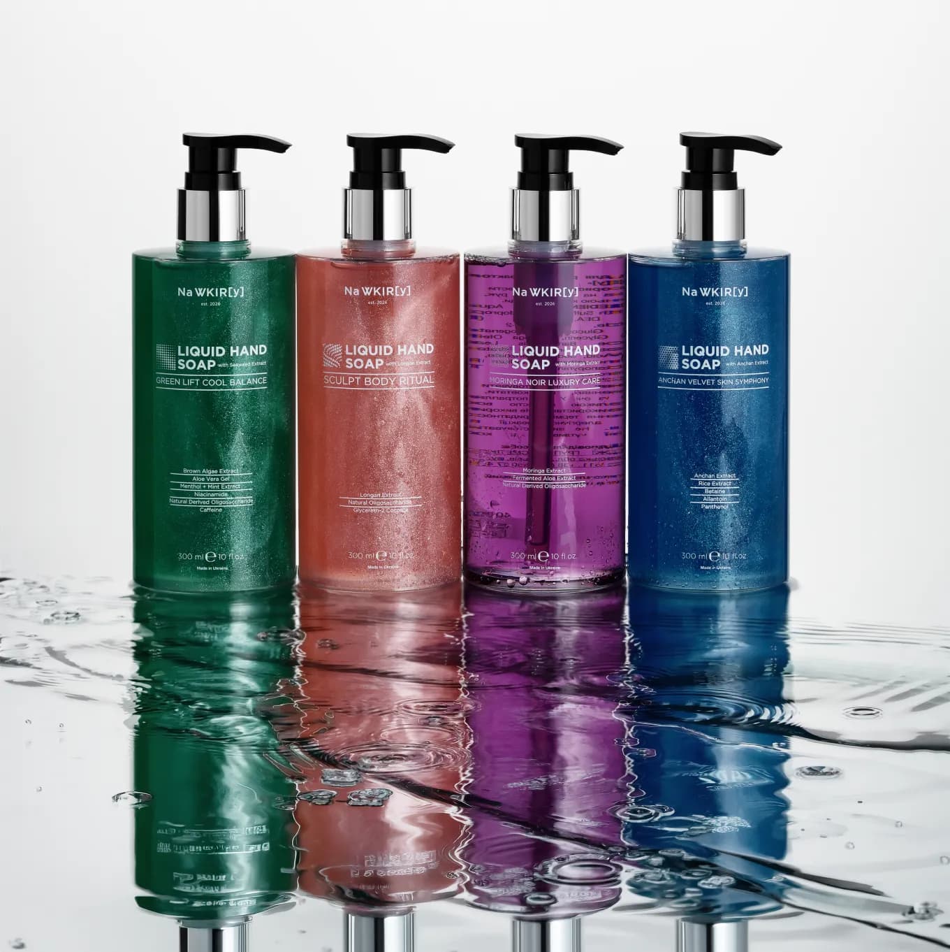 Рідке мило для рук - Liquid Hand Soap with Anchan Extract 6
