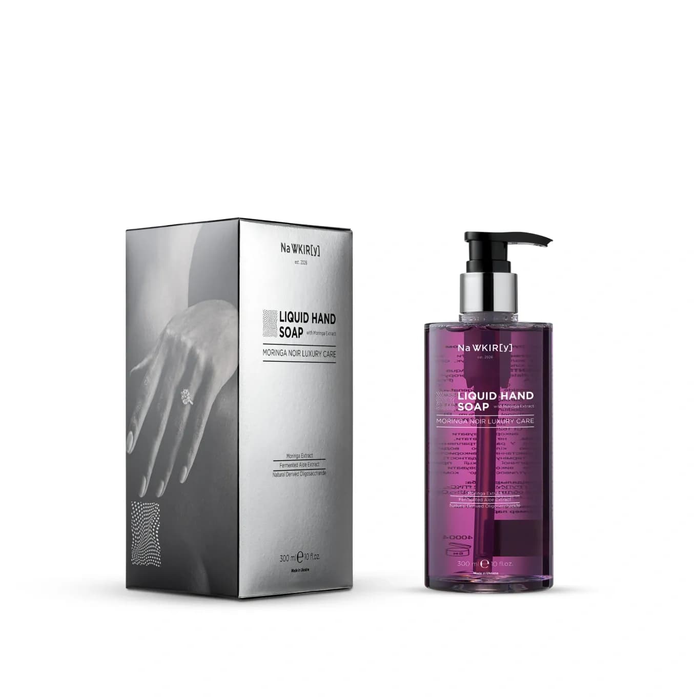 Рідке мило для рук з екстрактом морінги - Liquid Hand Soap with Moringa Extract  2